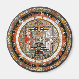 Kalachakra Mandala Magnet