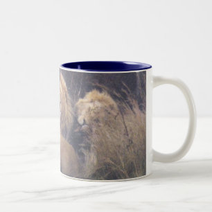 Kalahari Lions Two-Tone Coffee Mug