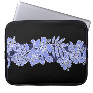 Kalaheo Hawaiian Hibiscus Tapa Laptop Wetsuit Bag