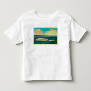 Kalakala Ferry, Puget Sound, Olympic Mountains Toddler T-shirt