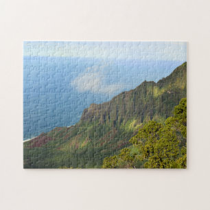 Kalalalu Overlook - Kauai, Hawaii - 11x14 - 252 pc Jigsaw Puzzle
