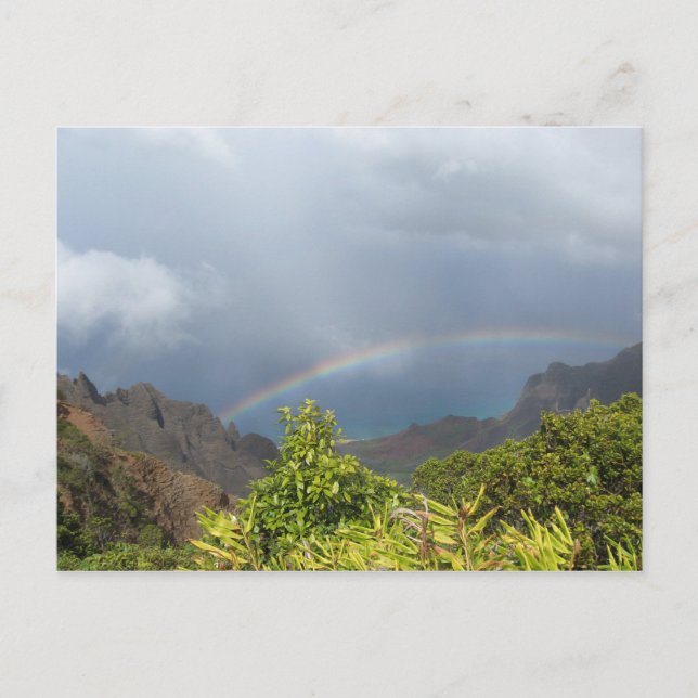 Kalalau Rainbow Postcard (Front)
