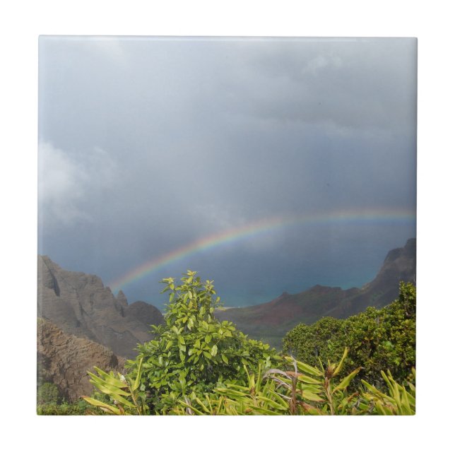 Kalalau Rainbow Tile (Front)
