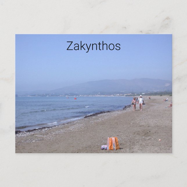 Kalamaki Beach, Zante Postcard (Front)