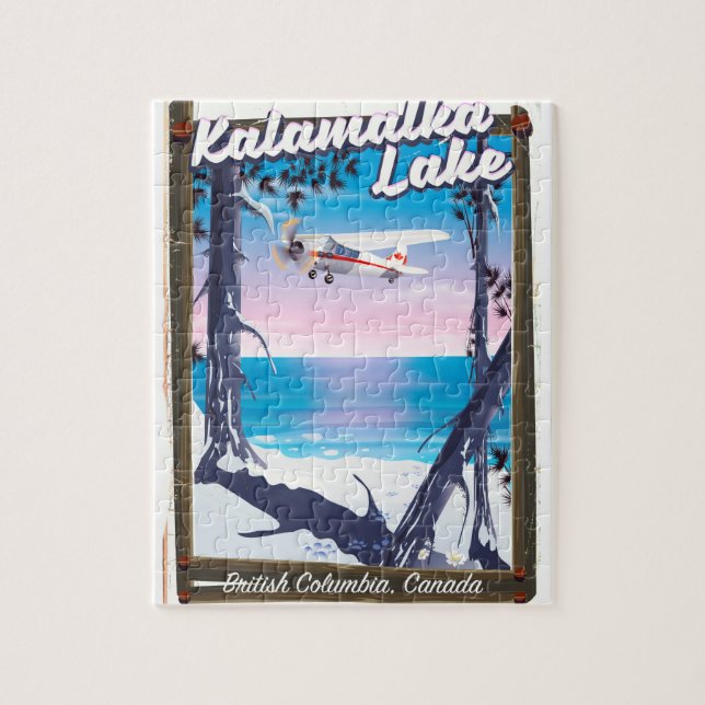 kalamalka lake, British Columbia Canada Jigsaw Puzzle (Vertical)