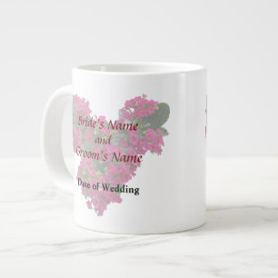 Kalanchoe Heart Wedding Products Large Coffee Mug