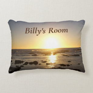 Kalbarri Beach Sunset Accent Pillow