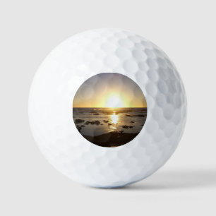 Kalbarri Beach Sunset   Golf Balls