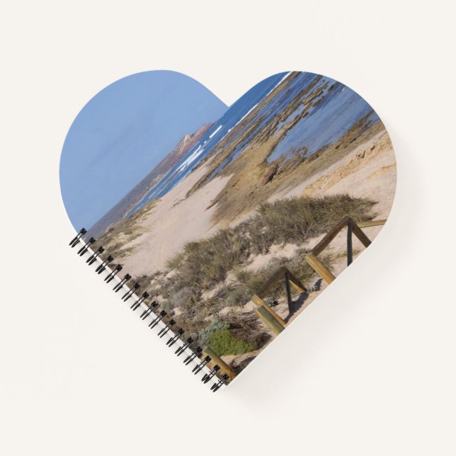 Kalbarri Reusable Heart Notebook (Front)