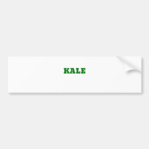 Kale Bumper Sticker