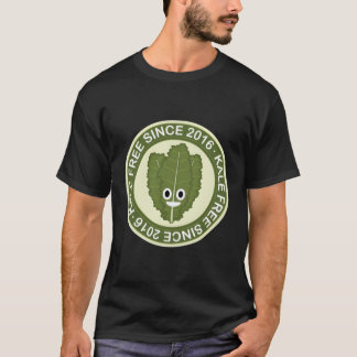 Kale Free Humour Dad Son Daughter Mom T-Shirt