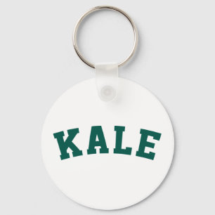Kale Funny Vegan Style Keychain