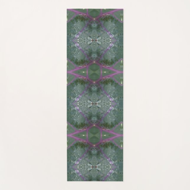 Kale Ikat 9  Yoga Mat (Front)