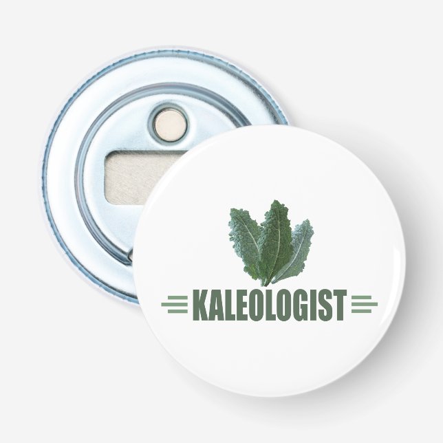 Kale Lover's Bottle Opener (Front)