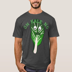 Kale No Vegan Vegetarian Healthy Living  T-Shirt