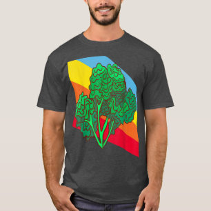 Kale Vegetables Food Vegan Vegetarian T-Shirt