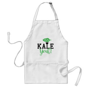 Kale Yeah Funny Vegan Design Standard Apron