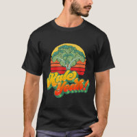 Kale Yeah Funny Vegetable Vintage Retro 80s Sunset