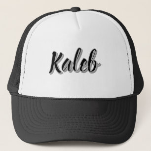 Kaleb Mens Name, Trucker Hat