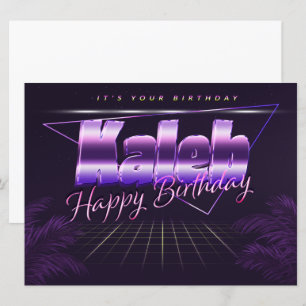 Kaleb Prénom Date de la rétro carte