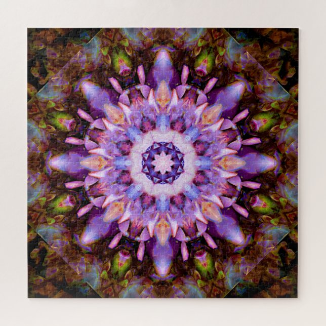 Kaleidescope Mandala Jigsaw Puzzle par DeGruy (Horizontal)