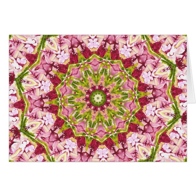 Kaleidescope rose et vert Ola Boo (Devant horizontal)