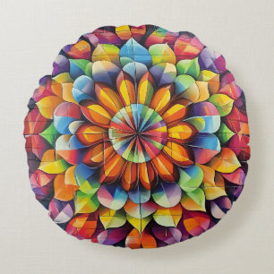 Kaleidescope   round pillow