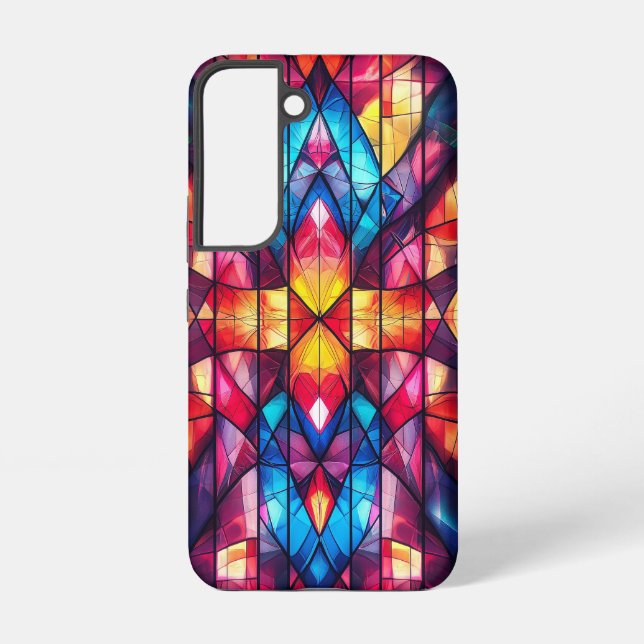 Kaleido Burst Samsung Galaxy S22 Case (Back)