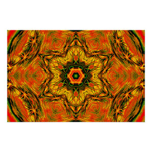 Kaleido Starburst – Glossy Art Poster