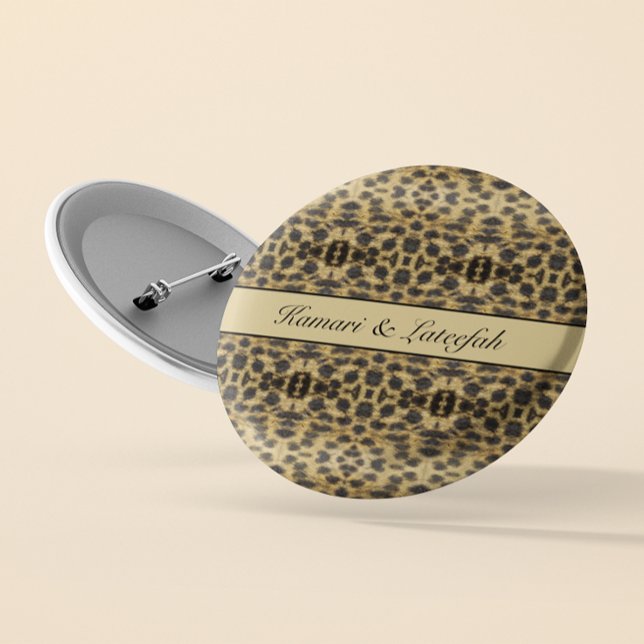 KaleidoCheetah, custom 2 Inch Round Button (Creator Uploaded)