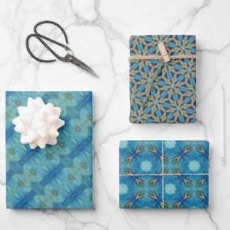 KaleidoDreams An Enchanting Splash of Colour Set 1 Wrapping Paper Sheet