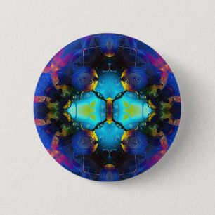 Kaleidoscope 1 2 inch round button