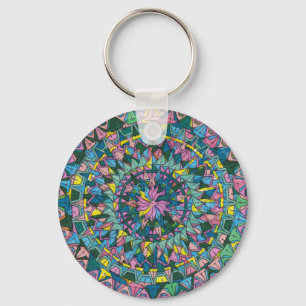 Kaleidoscope 1 Keychain