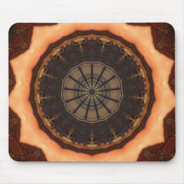 Kaleidoscope 1 mouse pad (Front)