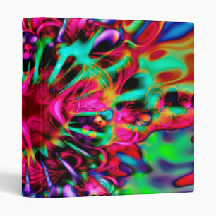 Kaleidoscope Apophysis Fractal Art - I Binder