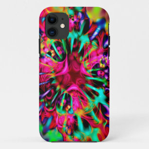 Kaleidoscope Apophysis Fractal Art - I iPhone 11 Case