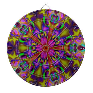 Kaleidoscope Apophysis Fractal Art - II Dartboard