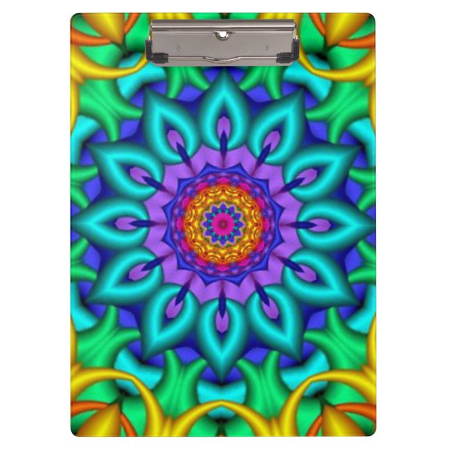 Kaleidoscope Art 18-28 Image Options Clipboard (Front)