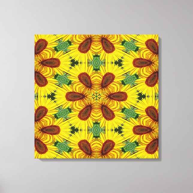 Kaleidoscope Art 22 Wrapped Canvas (Front)