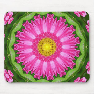 Kaleidoscope Aster Mouse Pad