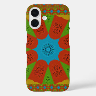 Kaleidoscope Bloom A Vibrant African Print Colour  iPhone 16 Case