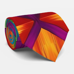 Kaleidoscope Burst Neck Tie