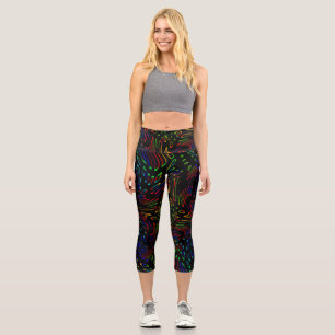 Kaleidoscope Capri Leggings