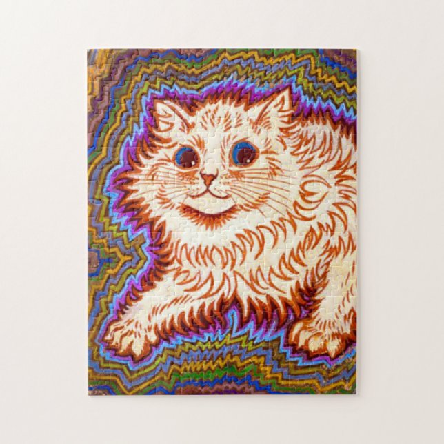 Kaleidoscope Cat Jigsaw Puzzle (Vertical)