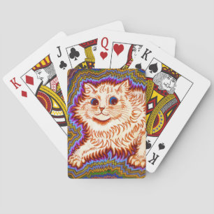Kaleidoscope Cat Playing Cards