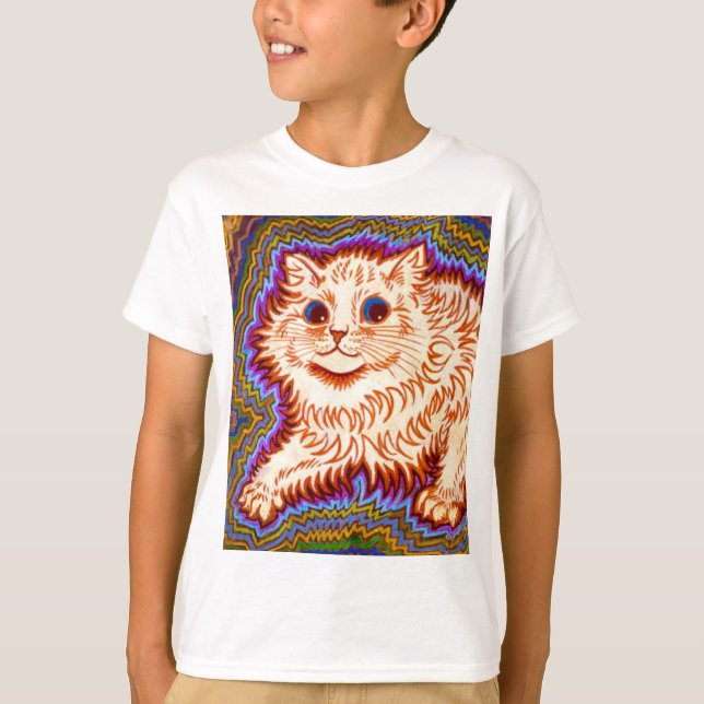 Kaleidoscope Cat T-Shirt (Front)