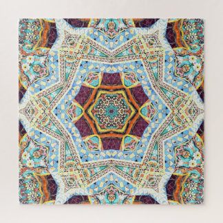 Kaleidoscope Ceramic: Abstract Surface Texture Jigsaw Puzzle