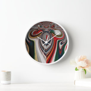 Kaleidoscope Christmas: Festive Home Décor Set Clock