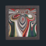 Kaleidoscope Christmas: Festive Home Décor Set Gift Box<br><div class="desc">Christmas Retro Vintage Texture Abstract Art Print Turn your home into a retro Christmas dream with this abstract geometric holiday print collection! From festive ornament tree designs to stunning red and green swirl patterns, these pillows, posters, and wall art pieces bring the holiday spirit to life. Add a vintage twist...</div>