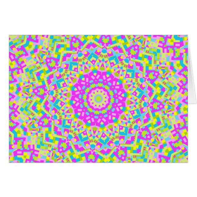 Kaleidoscope coloré 08 (Devant horizontal)